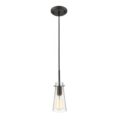 Z-Lite 132MP-BRZ 1 Light Mini Pendant, Bronze
